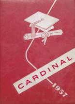 Humboldt High School 1957 yearbook cover photo