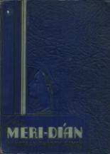 Meridian High School 1937 yearbook cover photo