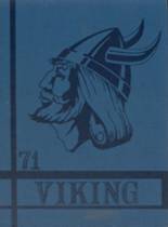 Coeur d' Alene High School 1971 yearbook cover photo