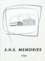 Edgewood-Colesburg High School 1956 yearbook cover photo