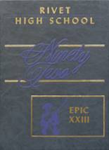 Rivet Junior-Senior High School 1992 yearbook cover photo