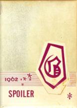 1962 Grafton High School Yearbook from Grafton, North Dakota cover image