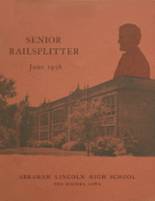 Abraham Lincoln High School 1936 yearbook cover photo