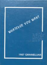 1987 Grinnell Community High School Yearbook from Grinnell, Iowa cover image