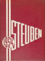 Steubenville High School 1954 yearbook cover photo