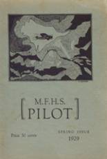 Mechanic Falls High School 1929 yearbook cover photo