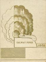 1951 Galway Central High School Yearbook from Galway, New York cover image