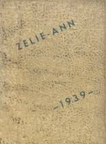 Zelienople High School 1939 yearbook cover photo