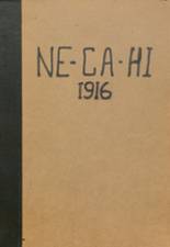New Castle High School 1916 yearbook cover photo