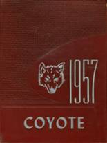 Lone Wolf High School 1957 yearbook cover photo