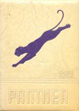 Sandstone High School 1957 yearbook cover photo