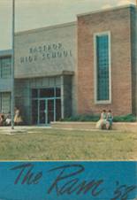 Bastrop High School 1958 yearbook cover photo