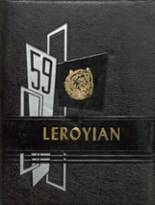Leroy High School 1959 yearbook cover photo