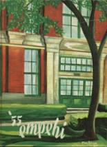 Morgan Park High School 1955 yearbook cover photo