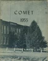Cambria-Corydon High School 1955 yearbook cover photo