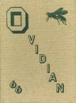 Ovid Central High School 1966 yearbook cover photo