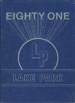 1981 Lake Park High School Yearbook from Lake park, Minnesota cover image