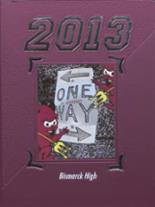 Bismarck High School 2013 yearbook cover photo