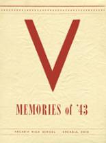 1943 Arcadia High School Yearbook from Arcadia, Ohio cover image