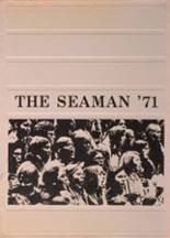Seaman High School 1971 yearbook cover photo