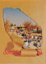 South Mecklenburg High School 1988 yearbook cover photo