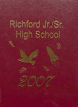 Richford Junior - Senior High School 2007 yearbook cover photo