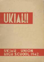 Ukiah High School 1942 yearbook cover photo