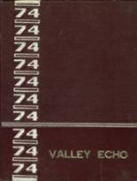 Conneaut Valley High School 1974 yearbook cover photo