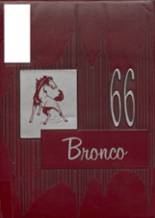 Sonora High School 1966 yearbook cover photo