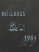 Brady High School 1984 yearbook cover photo