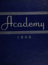 University School 1940 yearbook cover photo