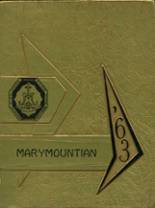 Marymount High School 1963 yearbook cover photo