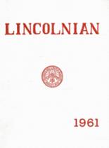 Lincoln Academy 1961 yearbook cover photo