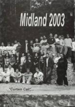 Midland High School 2003 yearbook cover photo