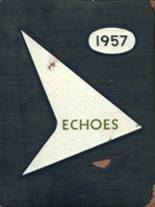 Fillmore High School 1957 yearbook cover photo