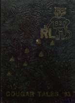 Rosebud-Lott High School 1983 yearbook cover photo