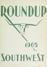 Southwest High School 1965 yearbook cover photo