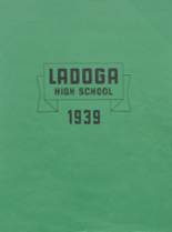 Ladoga High School 1939 yearbook cover photo