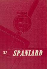 Cadiz School 1957 yearbook cover photo