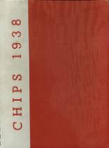 Blue Island Community High School 1938 yearbook cover photo