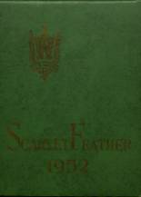 Red Wing High School 1952 yearbook cover photo
