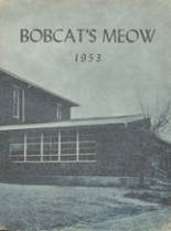 Piedmont High School 1953 yearbook cover photo