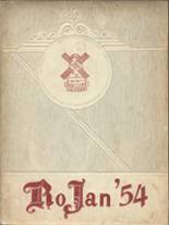 1954 Roeliff Jansen Central School Yearbook from Hillsdale, New York cover image