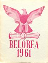 1961 Belfast Central High School Yearbook from Belfast, New York cover image