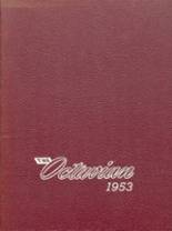 1953 Octavia High School Yearbook from Colfax, Illinois cover image