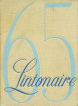 Linton High School 1965 yearbook cover photo