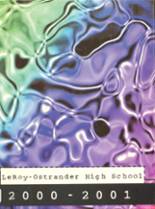 2001 Leroy-Ostrander High School Yearbook from Le roy, Minnesota cover image