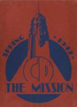Mission High School 1942 yearbook cover photo