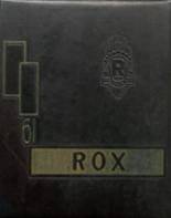 Roxana High School 1961 yearbook cover photo