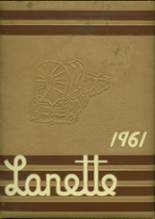 Lanark High School 1961 yearbook cover photo